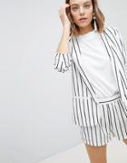 Vero Moda Stripe Blazer Co-ord - Multi