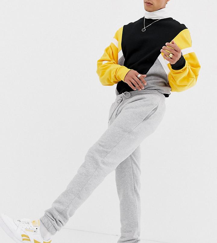Collusion Tapered Sweatpants In Gray