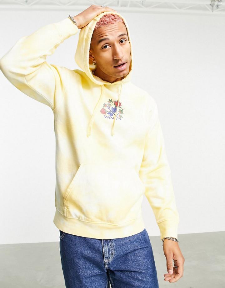 Vans Tie Dye Hoodie In Yellow