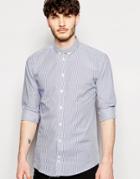 Minimum Fitted Shirt With Long Sleeves And Stretch - Skydiver