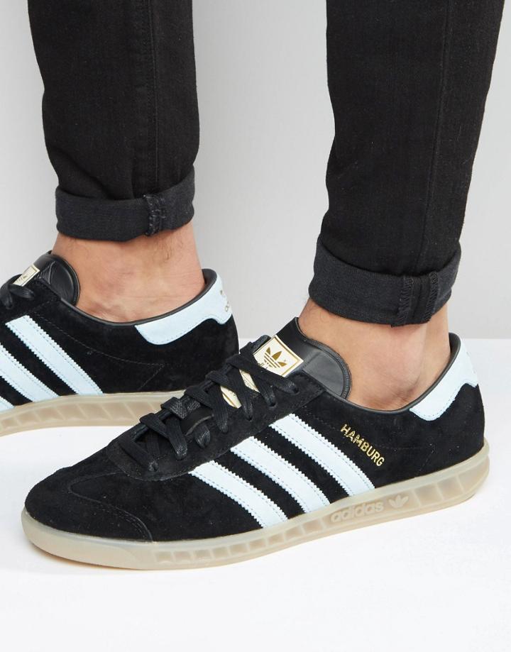 Adidas Originals Hamburg Sneakers S74833 - Black