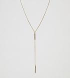 Designb Skinny Chain Necklace In Gold Exclusive To Asos - Gold