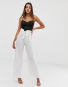 Love Belted Pants - White