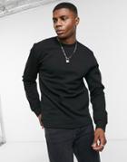 Religion Logo Crew Neck Sweatshirt In Black