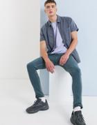 Asos Design Super Skinny Jeans In Teal - Blue