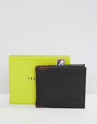 Ted Baker Leather Wallet Bifold - Black