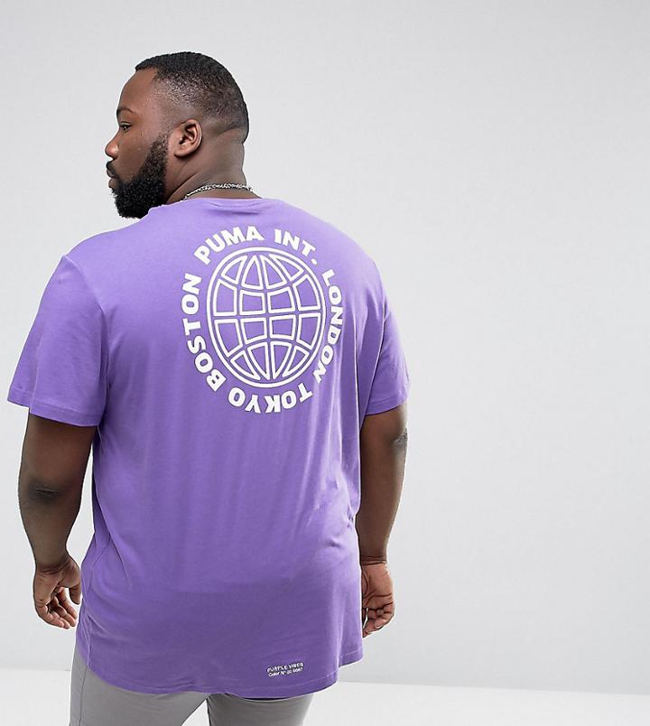 Puma Plus Oversized T-shirt - Purple
