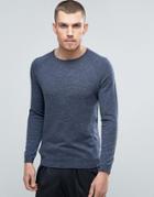 Selected Homme Crew Neck Sweater - Navy