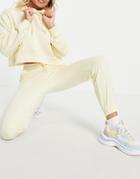 Pull & Bear Sweatpants In Yellow - Part Of A Set