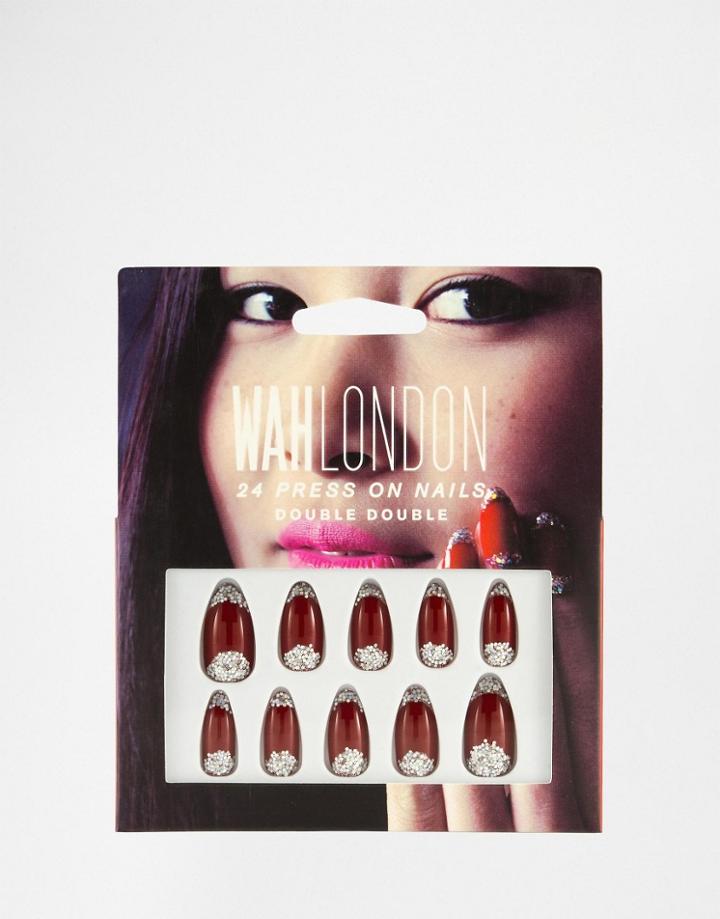 Wah London Press On Nails - Double Double - Double Double