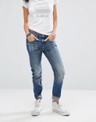 G-star Arc 3d Low Rise Boyfriend Jeans - Blue