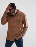 Emerica X Pendleton Board Checked Shirt In Tan - Tan
