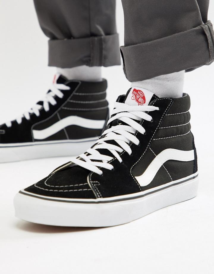 Vans Sk8-hi Sneakers In Black