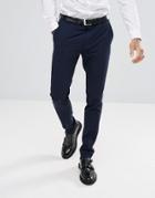 Asos Design Super Skinny Suit Pants In Navy - Navy