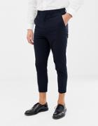 Only & Sons Slim Cropped Suit Pants - Navy