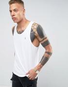 Allsaints Tank With Logo - White