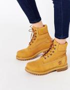 Timberland Icon Beige 6in Premium Boots - Wheat