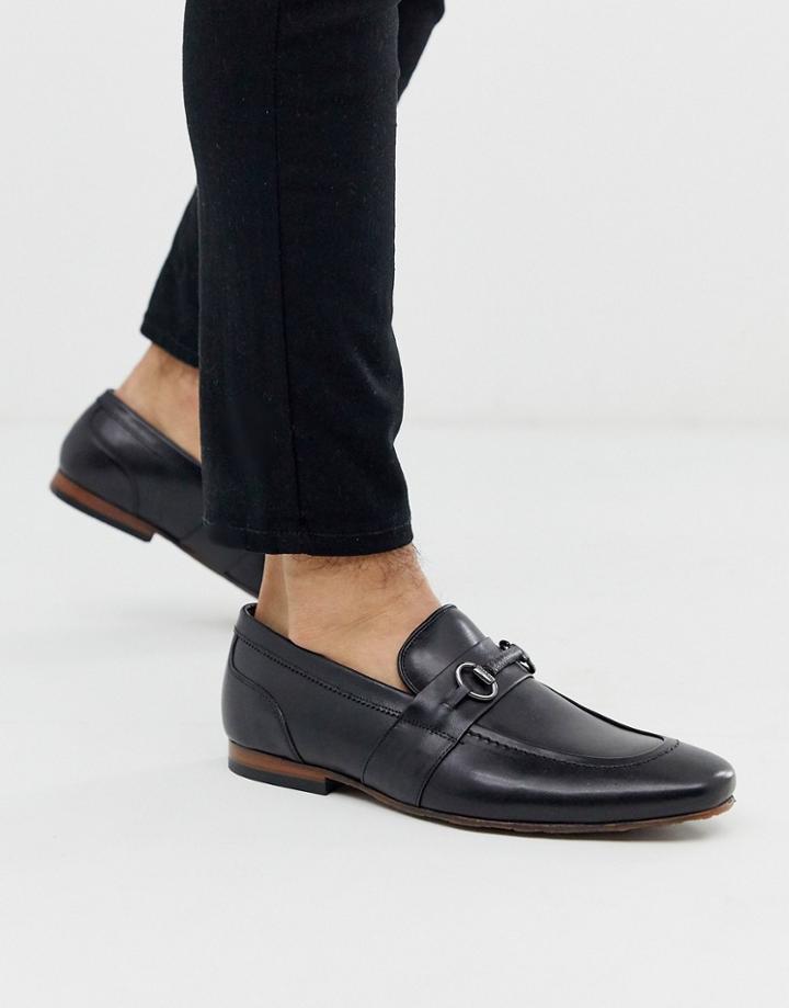 Ted Baker Daiser Loafer In Black Leather - Black