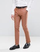 Selected Homme Skinny Suit Pants - Pink