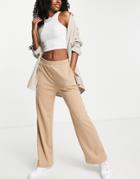 Urban Revivo Sweatpants In Khaki-neutral