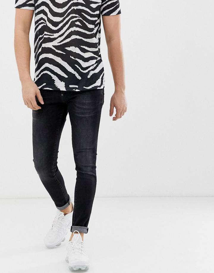 G-star Skinny Fit Jeans In Black