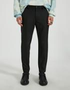 Pull & Bear Tailored Pants In Black