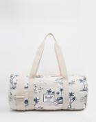 Herschel Supply Co Sutton Mid Sun Up Barrel Bag - White
