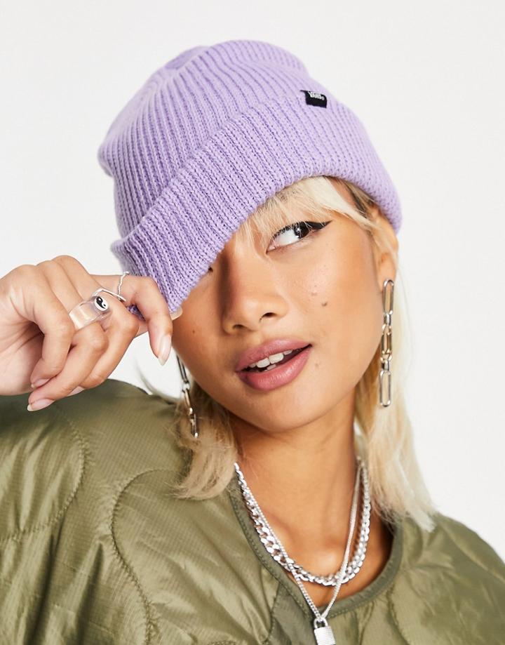 Vans Core Basic Beanie In Purple