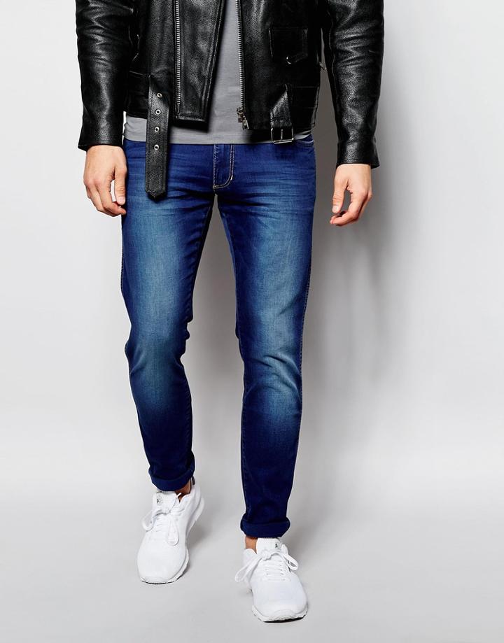 Wrangler Skinny Leg Jean - Blue