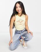 Hollister Tank Top In Yellow
