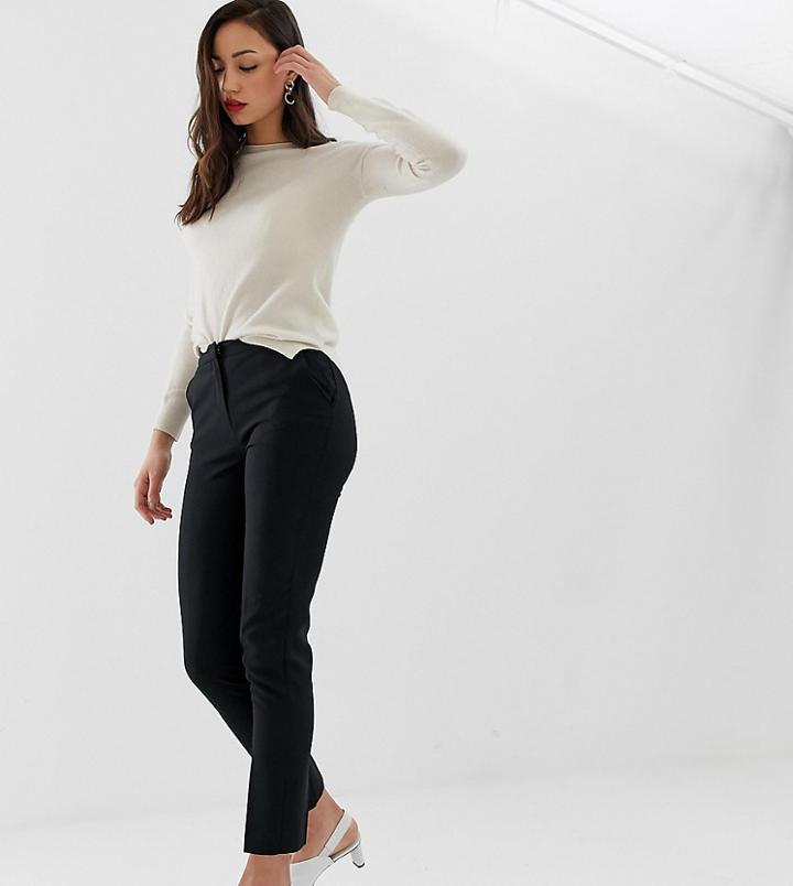 Asos Design Tall Ultimate Ankle Grazer Pants-black