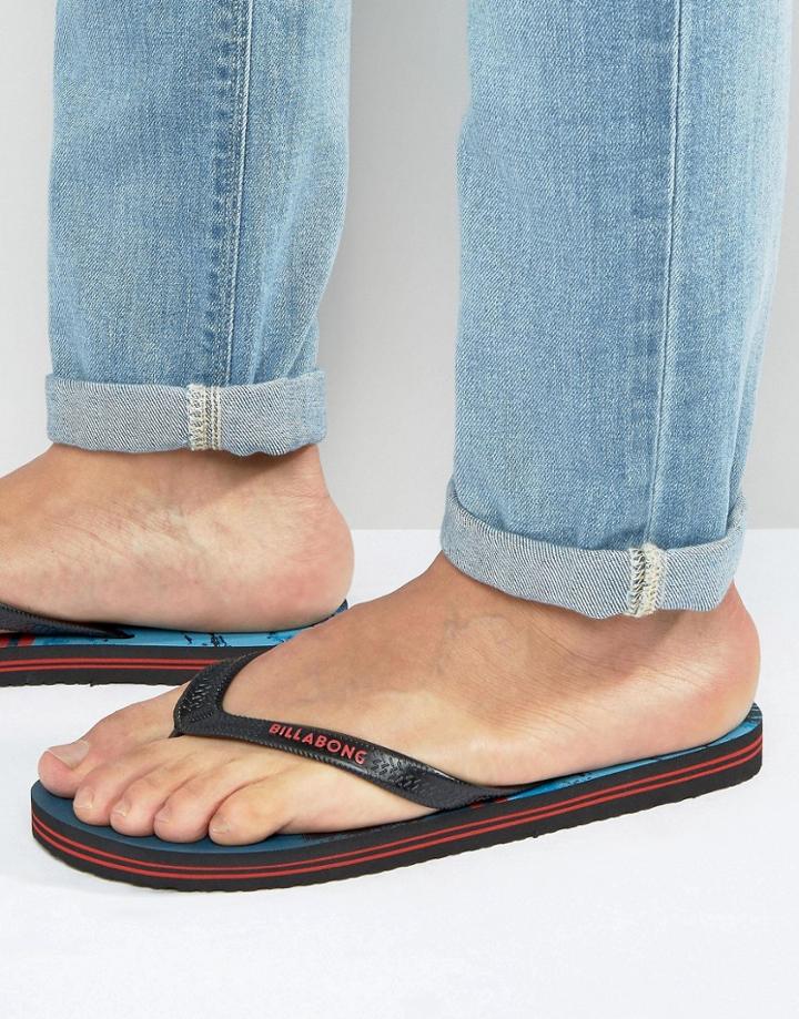 Billabong Method Flip Flops - Blue