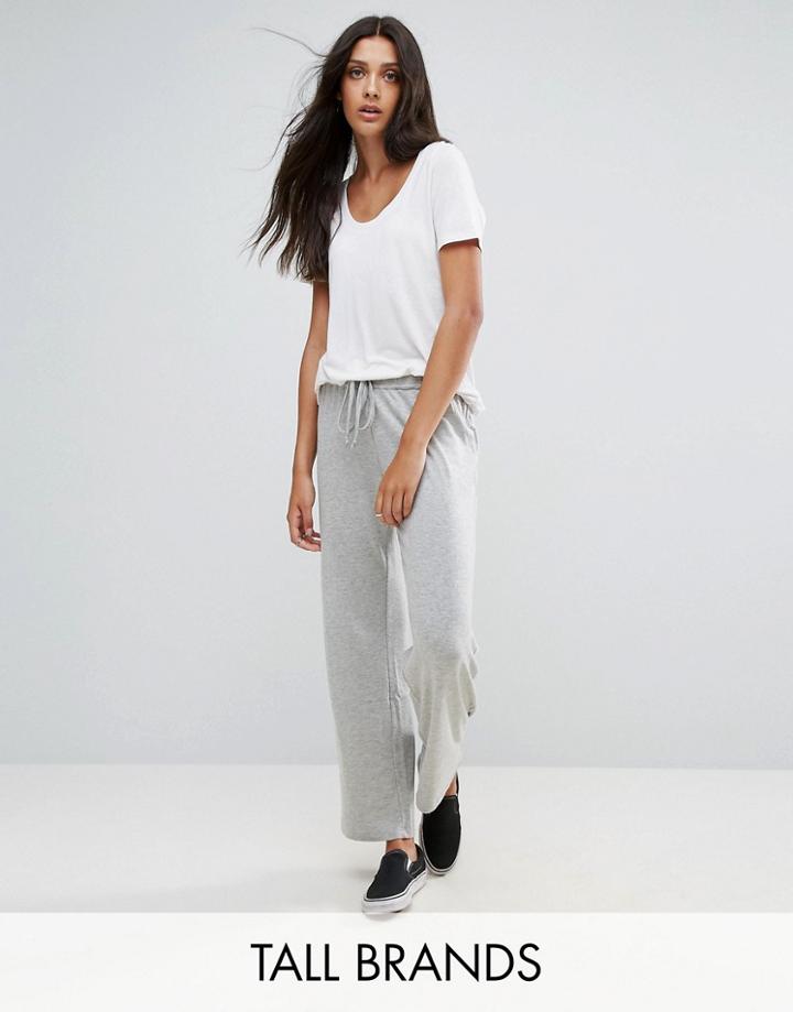 Noisy May Tall Drawstring Wide Leg Pants - Multi