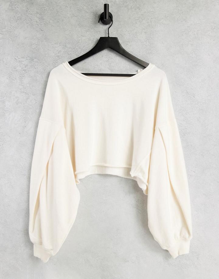 Free People Movement Relaxed The Way You Move Sweatshirt With Exposed Seams-multi