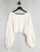 Free People Movement Relaxed The Way You Move Sweatshirt With Exposed Seams-multi