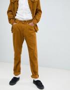 Kings Of Indigo Two-piece Homer Slim Cord Pants In Tan - Tan
