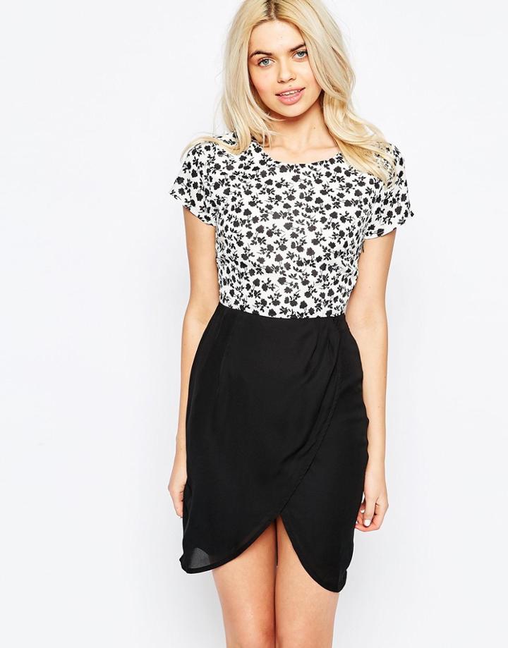 Sugarhill Boutique Clara Dress With Wrap Skirt