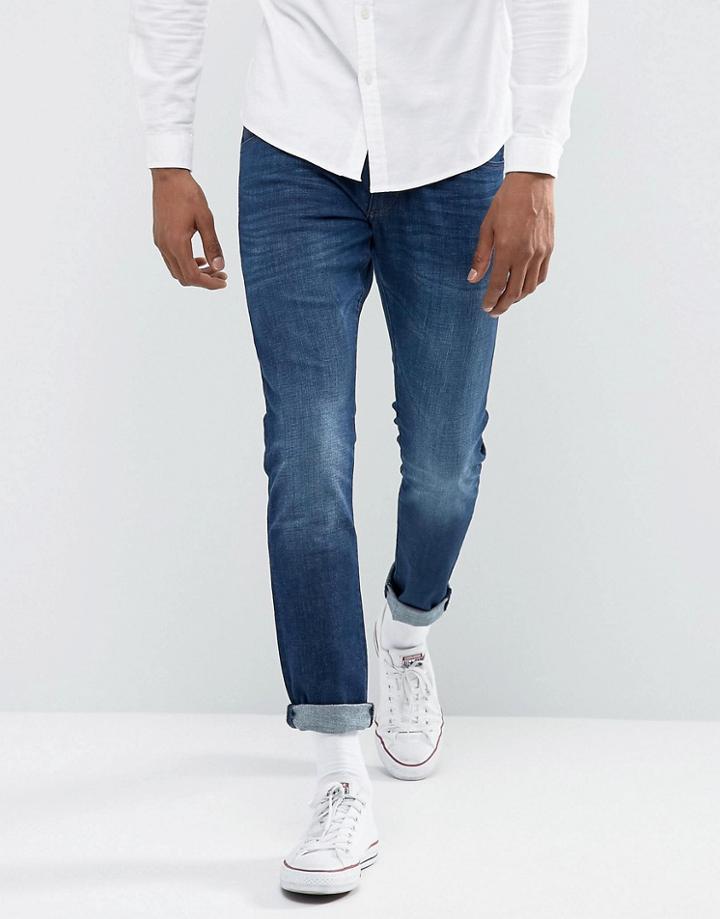 Wrangler Bryson Skinny Fast & Royal Jean - Blue