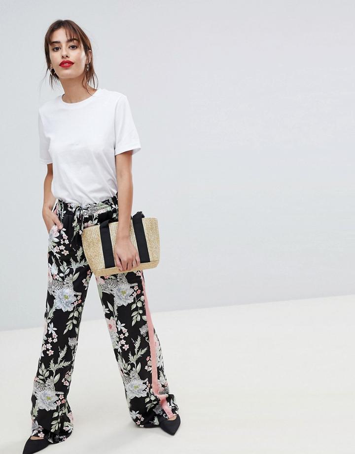 Vila Floral Pants - Multi