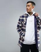 Volcom Simons Insulated Flannel Shirt - Blue