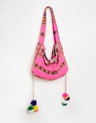 Pitusa Inca Beach Bags - Hot Pink