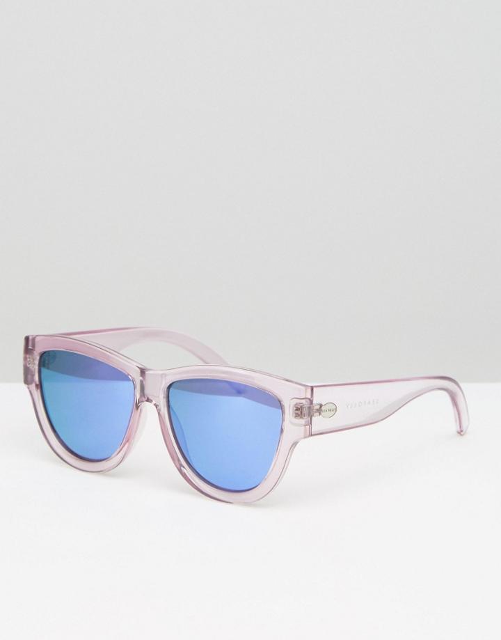 Seafolly Cat Eye Polarised Sunglasses - Brown