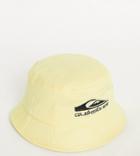 Quiksilver Sunrise Culture Bucket Hat In Yellow - Exclusive To Asos