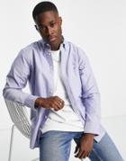 Gant Regular Fit Oxford Shirt With Small Logo In Blue-blues
