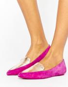 Ted Baker Point Flat Shoe - Pink