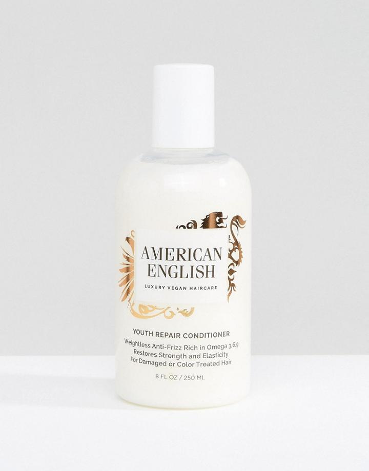 American English Youth Repair Vegan Conditioner - Clear