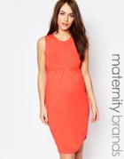 Isabella Oliver Sleeveless Jersey Dress - Orange