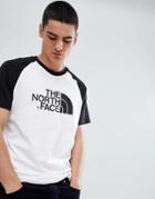 The North Face Raglan Easy T-shirt In White - White