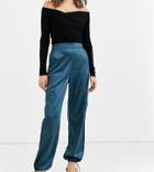 Asos Design Tall Satin Utility Pocket Pants