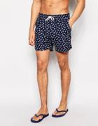 Another Influence Floral Swim Shorts - Blue
